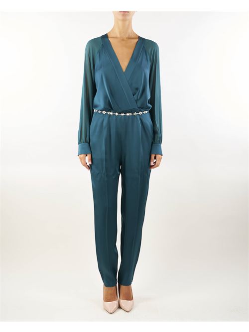 Enver satin jumpsuit Max Mara Studio MAX MARA STUDIO | Suit | SVELTO48